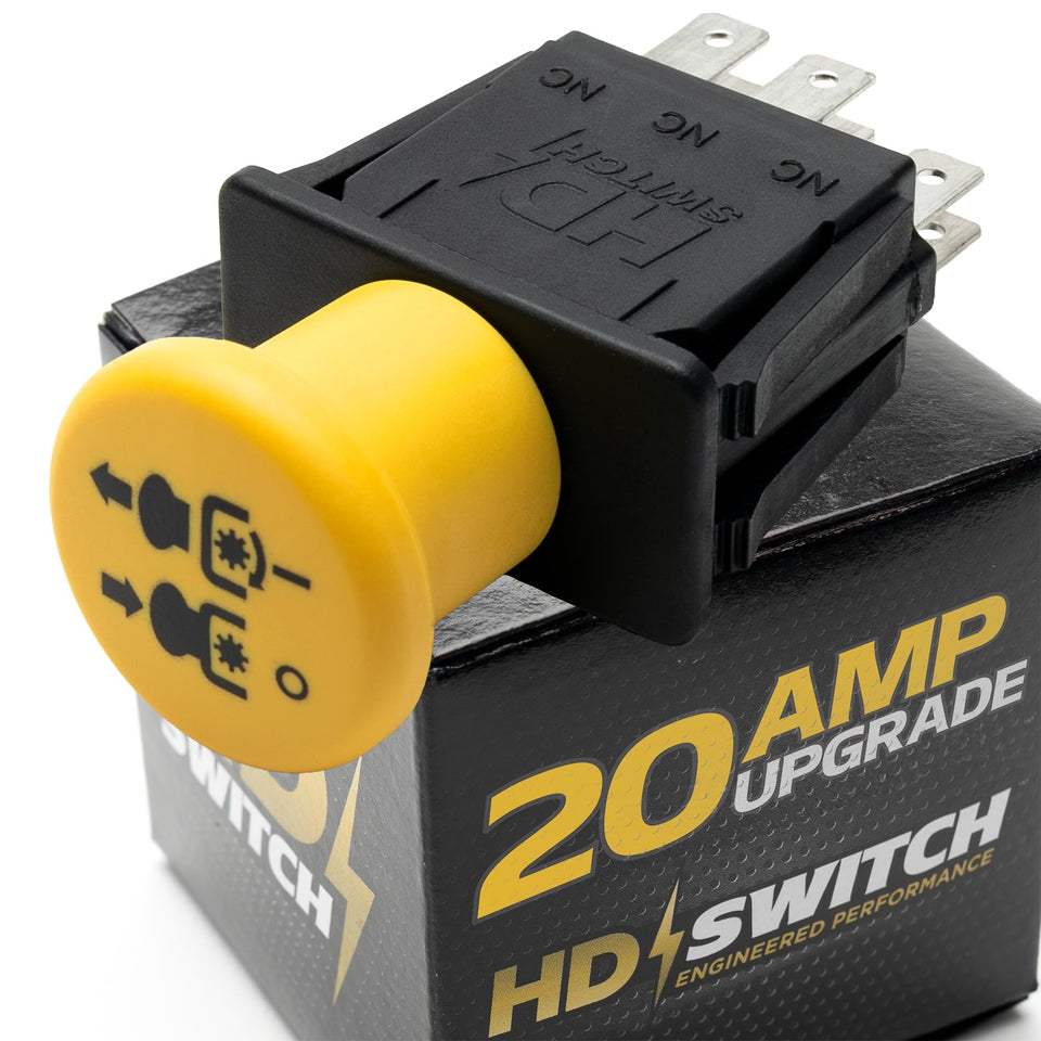 HD Switch 20A PTO switch with durable body for reliable lawn equipment use
