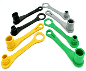 HD Switch 8-pack port plug set protects John Deere hydraulic fittings