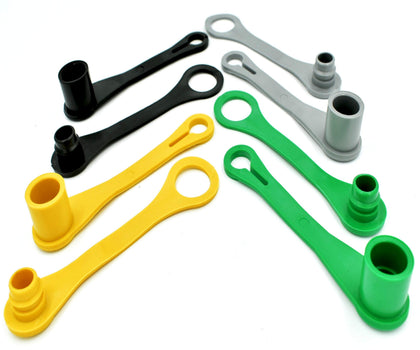HD Switch 8-pack port plug set protects John Deere hydraulic fittings