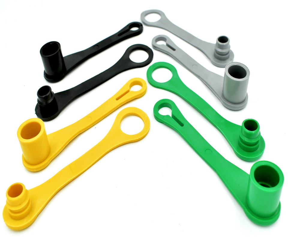 HD Switch 8-pack port plug set protects John Deere hydraulic fittings