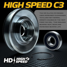 HD Switch cool coil technology image demonstrating rapid heat dissipation