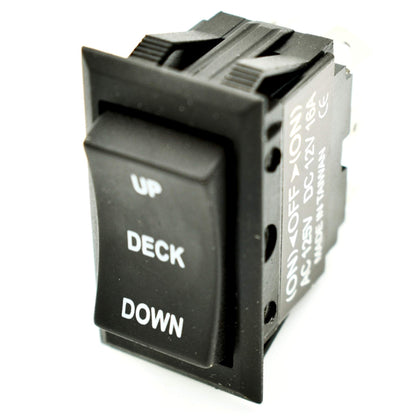 HD Switch deck lift rocker 16A upgrade in panel for reliable mower deck control