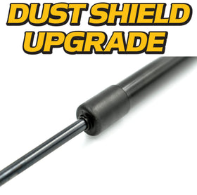 HD Switch dust shield upgrade protects dampers in dusty lawn environments.