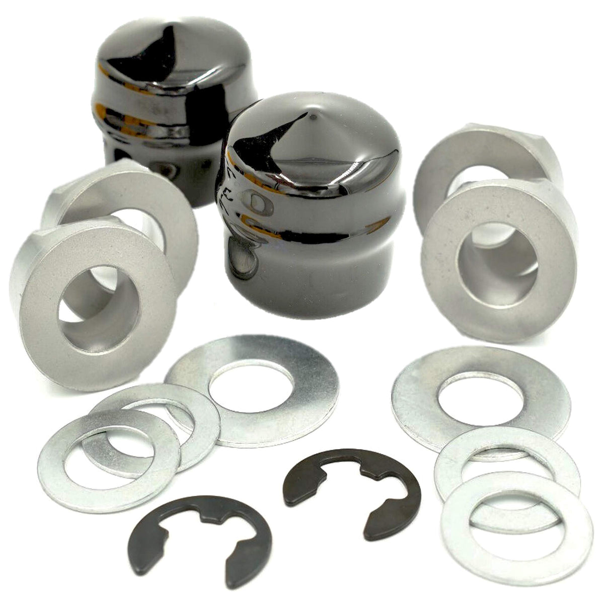 HD Switch front wheel bearings kit packaging for a complete rebuild contents.