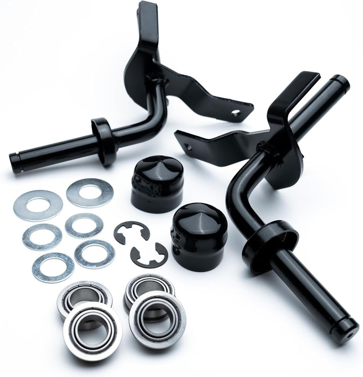 HD Switch front wheel bushing to bearing conversion kit enhances steering reliability