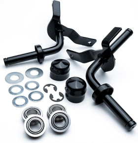 HD Switch front wheel conversion kit for smoother steering and longer axle life.