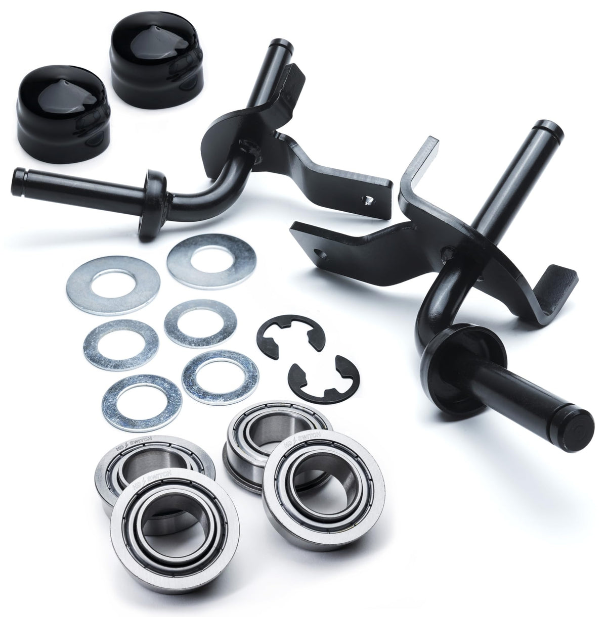 HD Switch hub assembly for smoother steering and reduced wear.