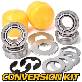 HD Switch front wheel upgrade for heavy-use farming and maintenance.