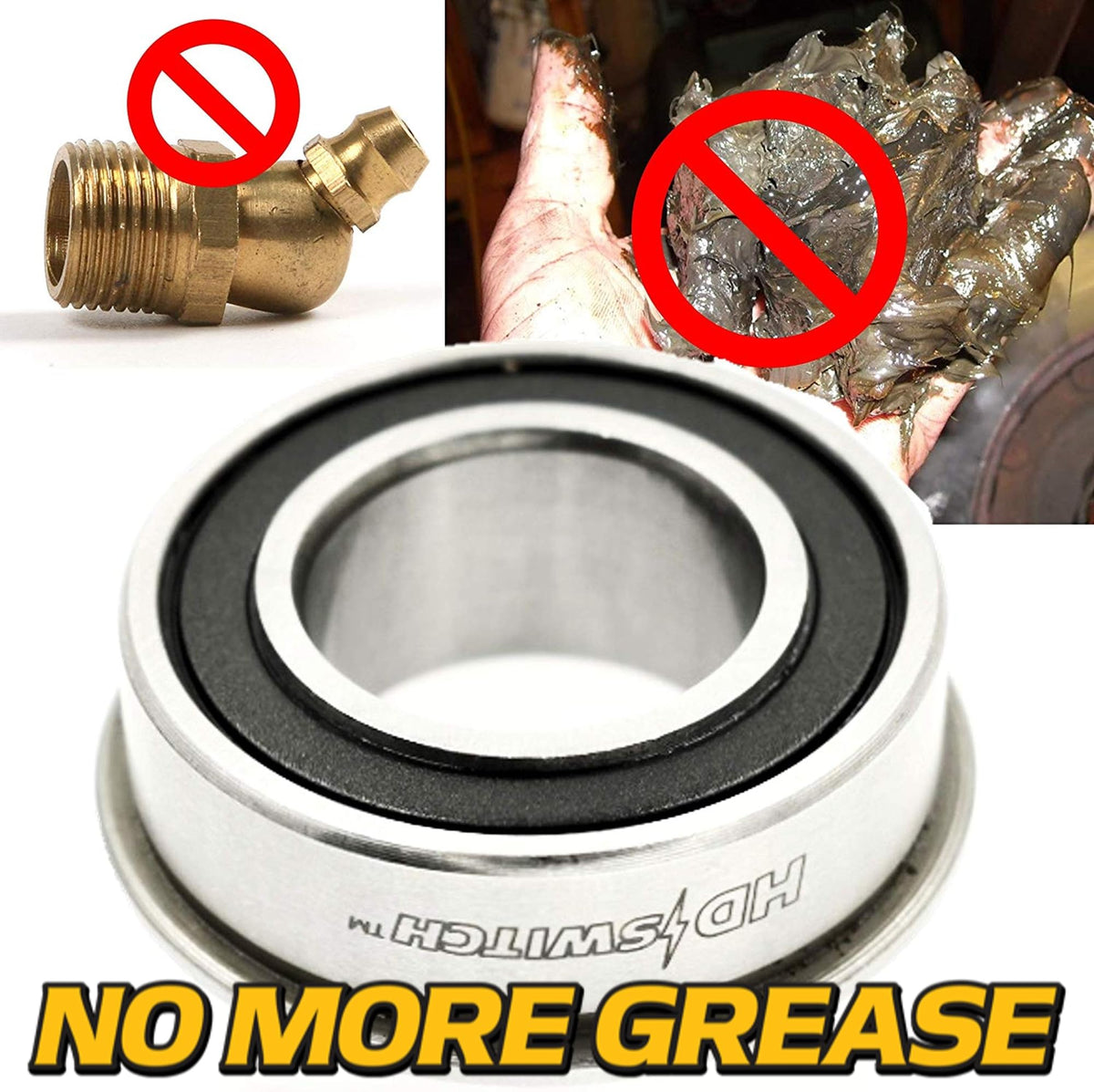 HD Switch grease-free conversion supports maintenance-free operation.
