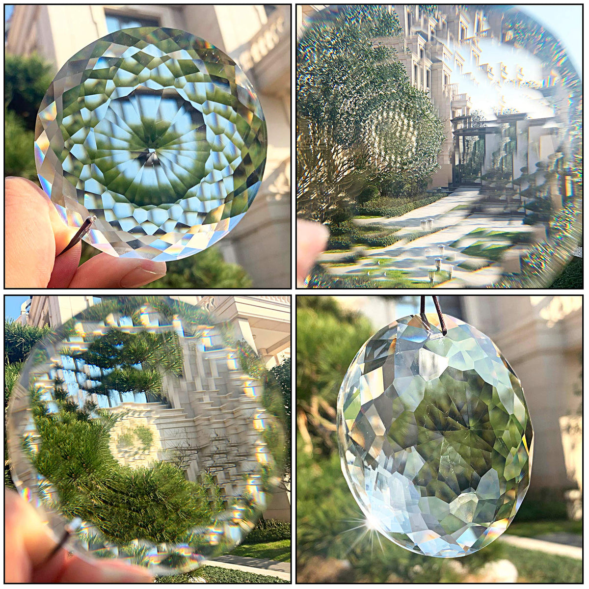 HDCRYSTALGIFTS crystal ornament suitable for Christmas trees and gifts