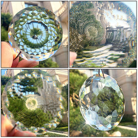 HDCRYSTALGIFTS crystal ornament suitable for Christmas trees and gifts