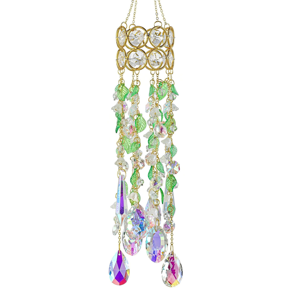 HDCRYSTALGIFTS cottagecore sun catcher complements cozy interiors beautifully.