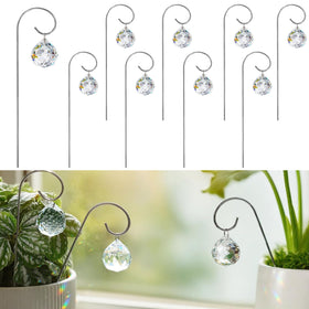 HDCRYSTALGIFTS crystal ball prism 30mm casting vivid rainbows in windows