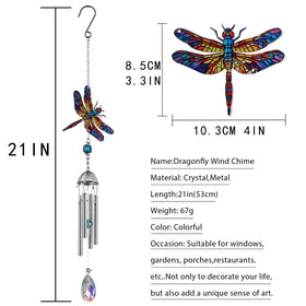 HDCRYSTALGIFTS garden porch display windchime for outdoor spaces