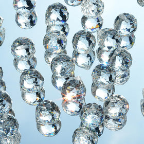 HDCRYSTALGIFTS premium K9 crystal ensures clarity and brilliant light play