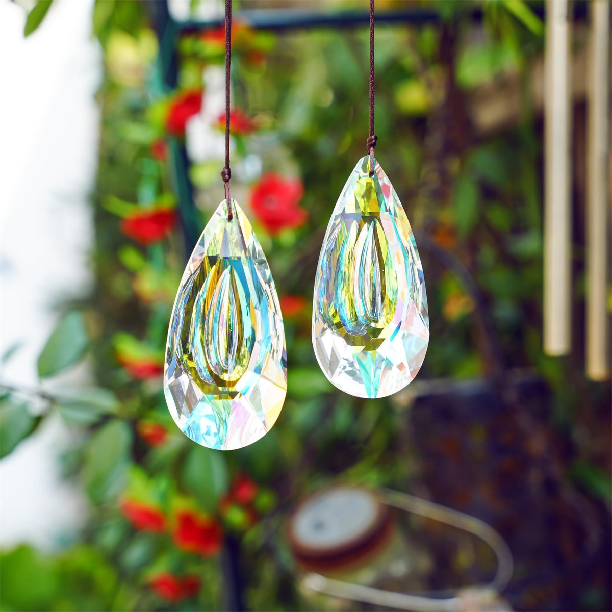 HDCRYSTALGIFTS glass sun catcher for wedding decor adds elegance and light reflections