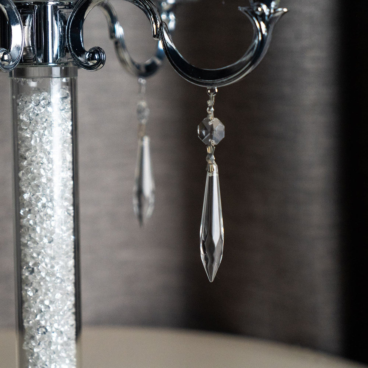 HDCRYSTALGIFTS premium glass prisms 63mm clear upgrade lighting ambiance.