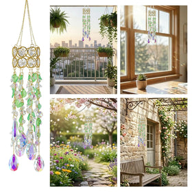 HDCRYSTALGIFTS indoor outdoor garden decor suits porches and sunlit corners.
