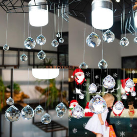 HDCRYSTALGIFTS indoor space accents with dazzling prism reflections.