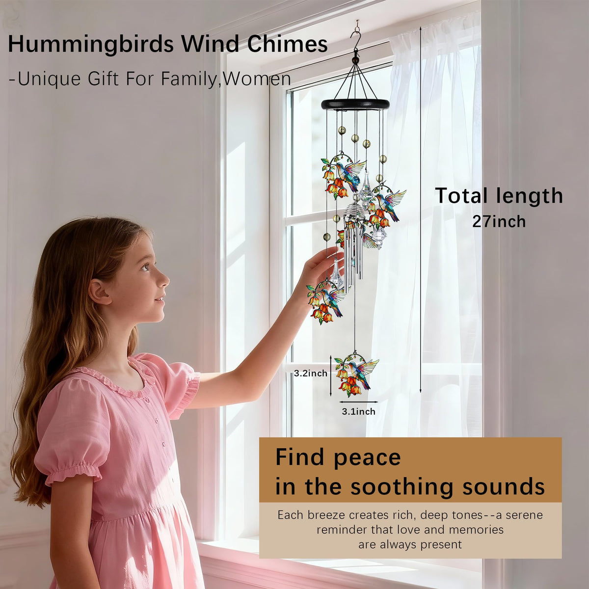 HDCRYSTALGIFTS crystal accents catch sunlight along a garden path.