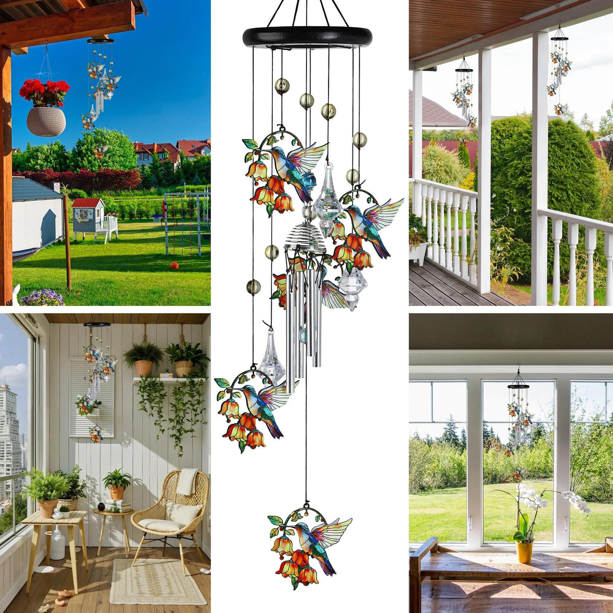 HDCRYSTALGIFTS outdoor decor gift perfect for garden balcony or yard.