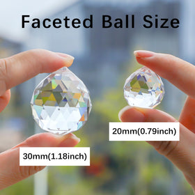 HDCRYSTALGIFTS rainbow prism sun catcher window adds colorful light play.