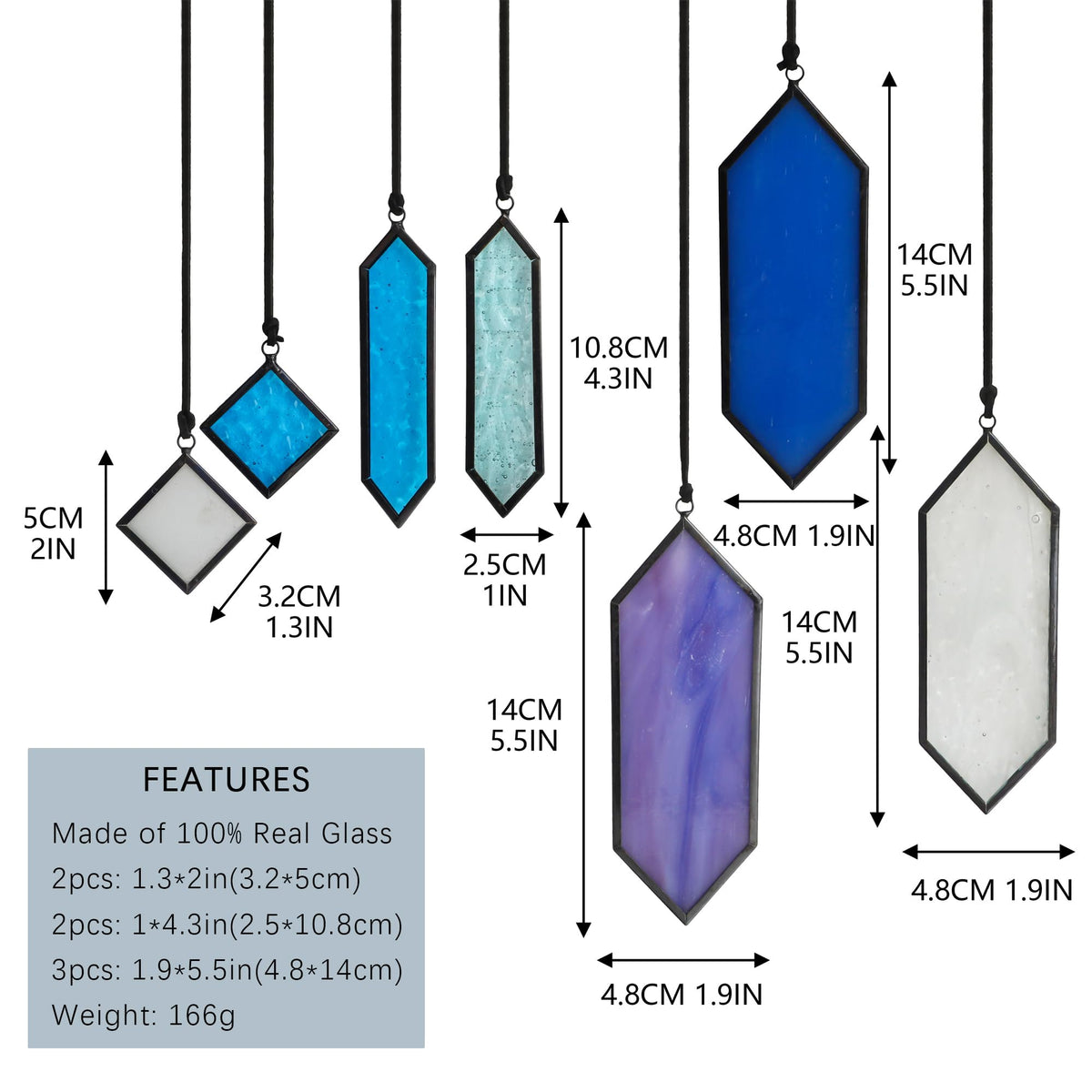 HDCRYSTALGIFTS large earth-tones panel creates a focal point on wall or window