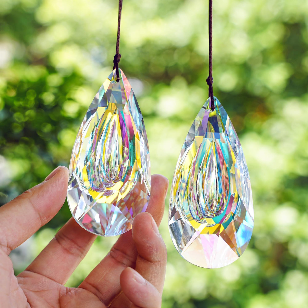 HDCRYSTALGIFTS crystal ornament suitable for Christmas tree embellishment and holiday sparkle