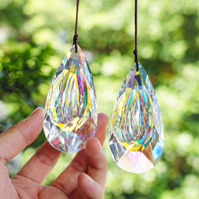 HDCRYSTALGIFTS crystal ornament suitable for Christmas tree embellishment and holiday sparkle