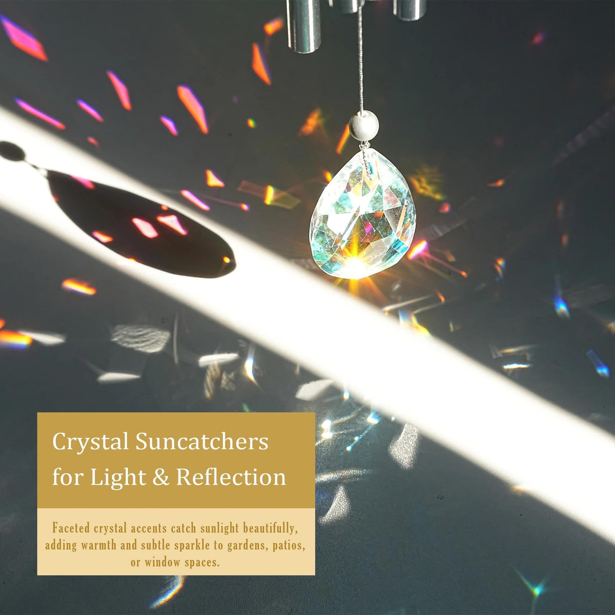 HDCRYSTALGIFTS windchime patio decor for tranquil evenings