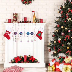 HDCRYSTALGIFTS window hanging decor for versatile home display