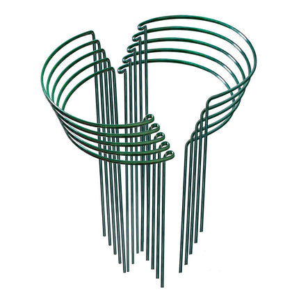 Hdeoops plant support semi-circle stakes for sturdy garden training