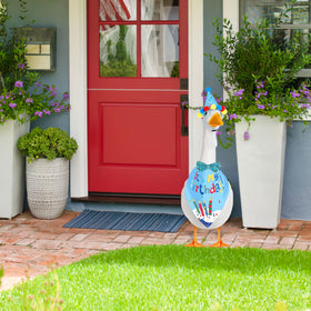 HDGDT 23-inch goose size fits typical porch statues