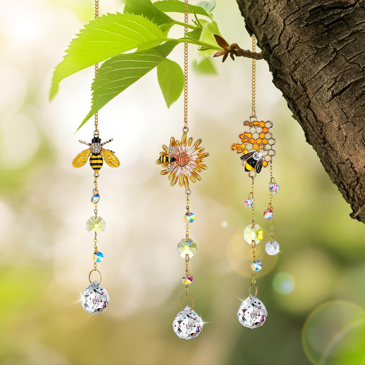 HDH Hyaline & Dora crystal drop prisms illuminate cloudy days with subtle light patterns