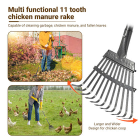 hdheubk stainless steel construction adds durability during farm cleanup