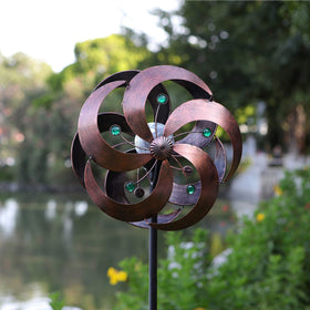 HDNICEZM bronze powder coat finish adds antique charm and weather resistance.