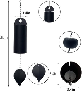 HDOOMN heavy-duty metal hook ensures secure hanging on porch or tree.