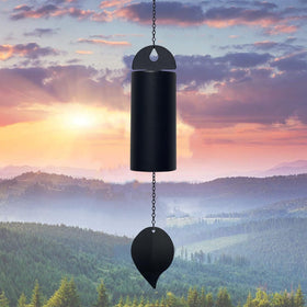 HDOOMN outdoor memorial wind chime enhances garden or patio with comforting memories.