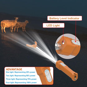 Hdroor cattle prod rechargeable battery with fast charge.