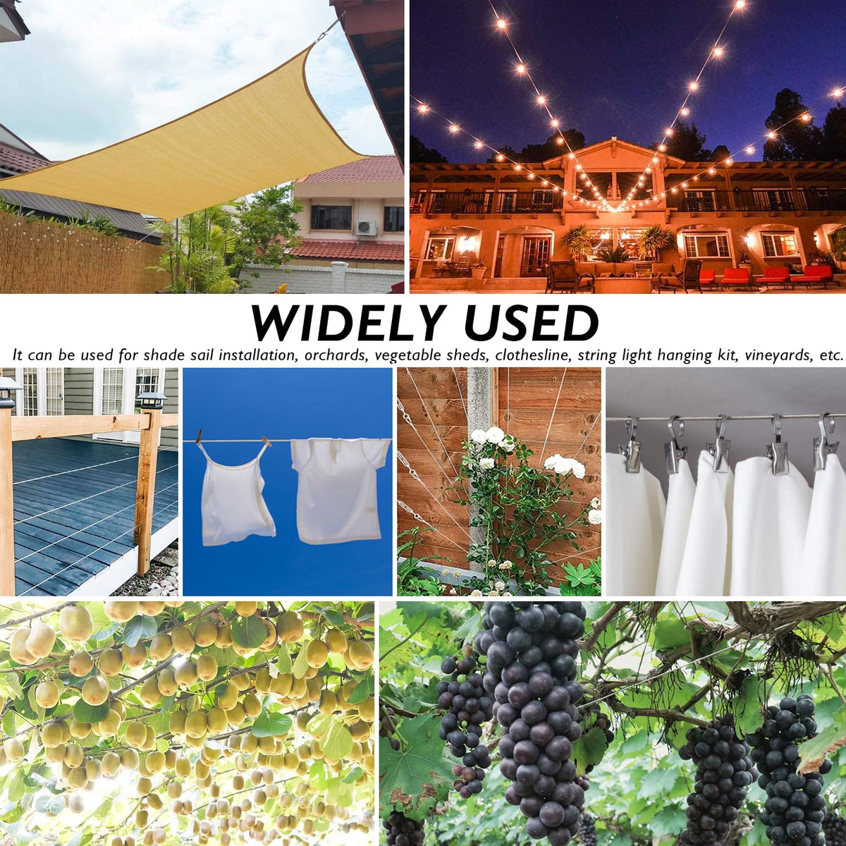 HDYAR all-in-one kit supports indoor and outdoor hanging projects.