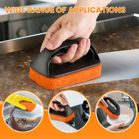HE-SANQI 11-piece kit provides comprehensive griddle care