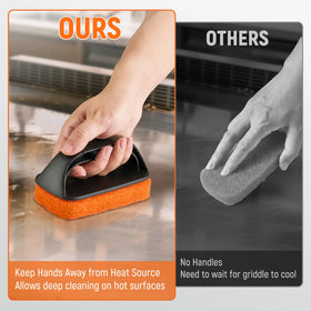 HE-SANQI reusable quick-drying pads simplify frequent barbecue cleanup.