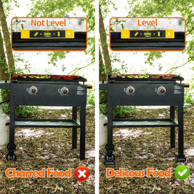 Head Concepts blackstone-compatible shims provide universal fit for griddles and grills.