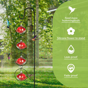 Headak Life four port feeder with detachable hooks for flexible mounting