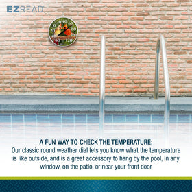 Headwind EZREAD vivid color thermometer helps you spot temperatures in any weather