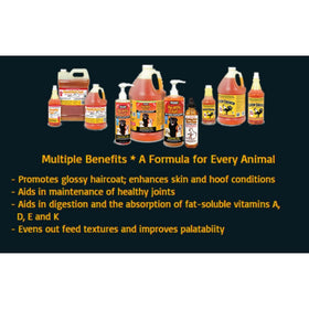 Close-up shows a glossy coat possible with Healthy Coat Goat Formula.