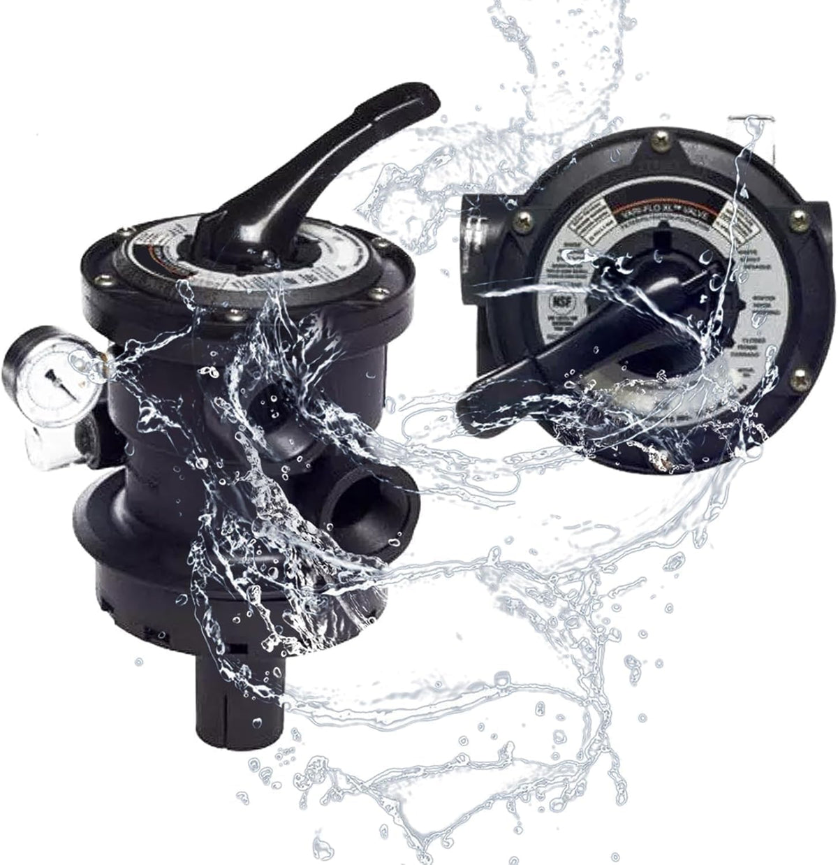 Heart Horse clear water monitoring backwash view for timing cycles