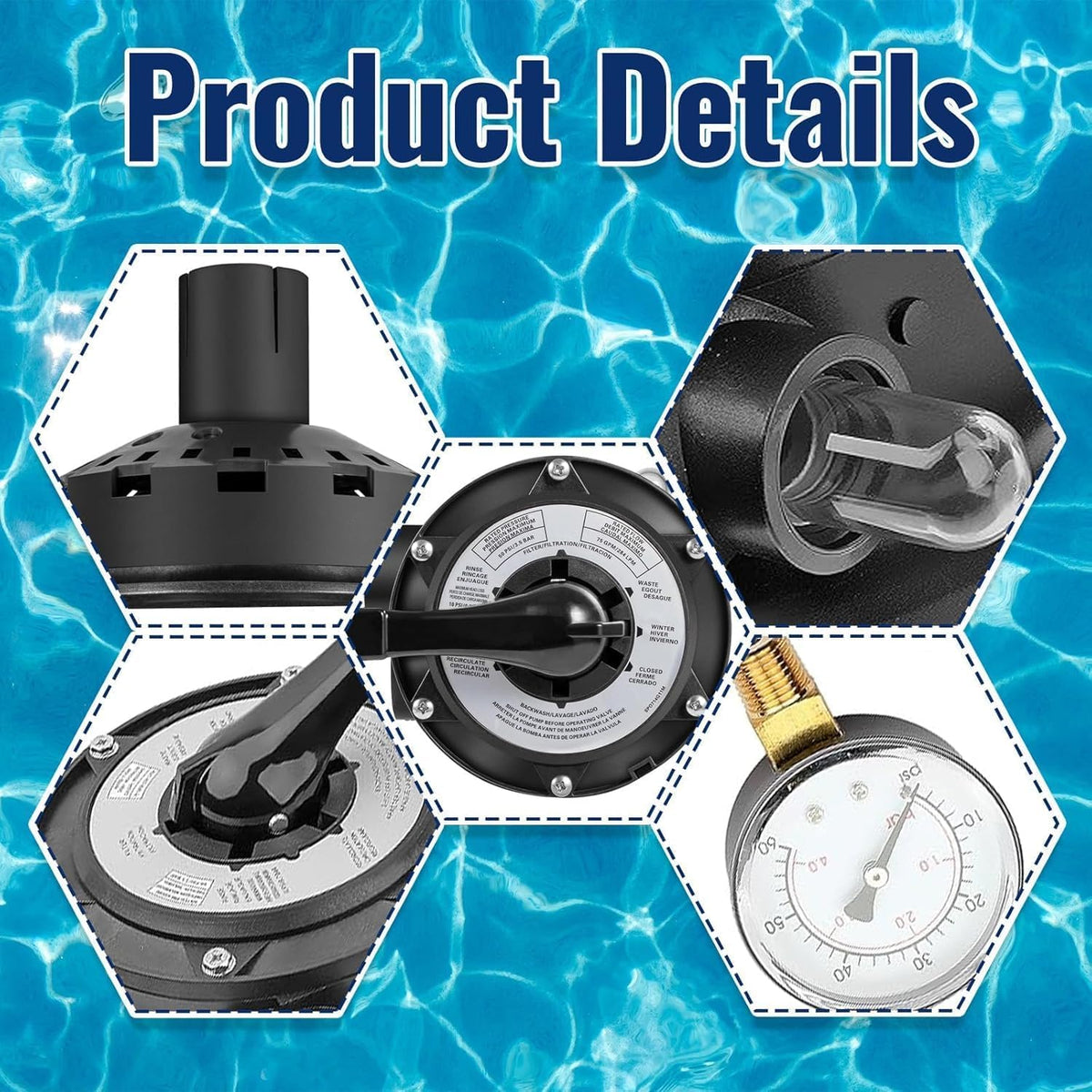 Heart Horse leak-proof 1.5-inch FIP ports for airtight seals