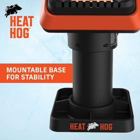 Heat Hog indoor outdoor use suitable for garages and campsites.