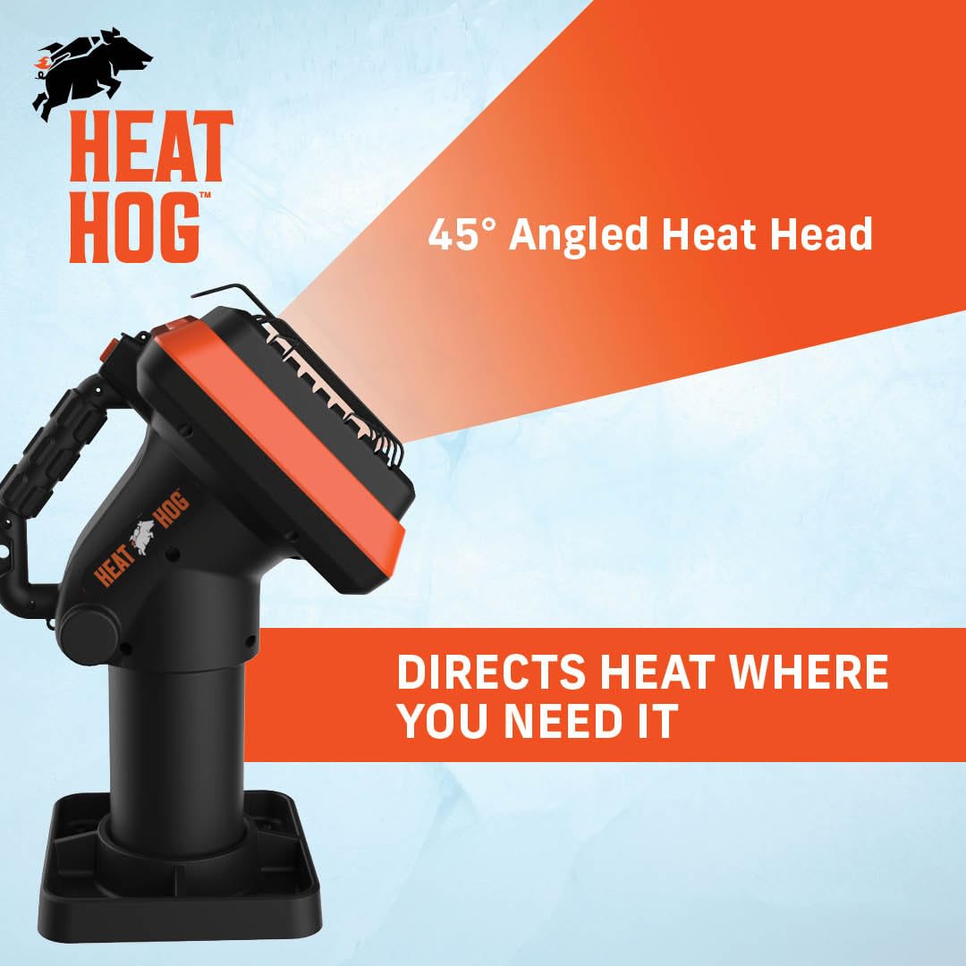 Heat Hog ODS sensor detects low oxygen for safer use.